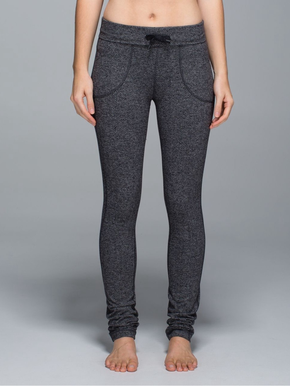 lululemon athletica Women’s Black Drawstring Leggings